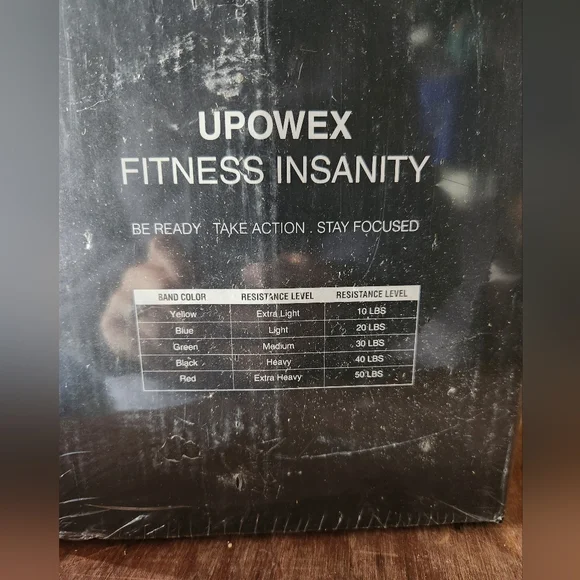 Upowex Fitness Insanity Resistance Band Set - Picture 3 of 3